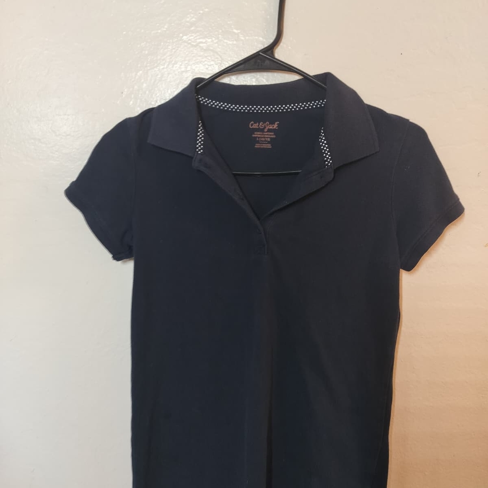 Cat & Jack Navy Blue Women's Top